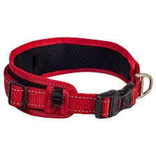 Rogz Classic Collar Padded Red XXlarge 48-70cm
