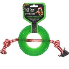 Scream Xtreme Christmas Treat Tyre with Rope Scream Xtreme Christmas Treat Tyre with Rope