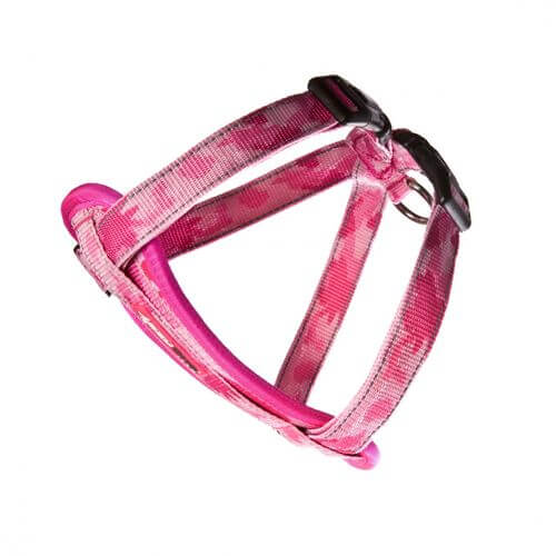 Ezy Dog Chest Harness Pink Camo small