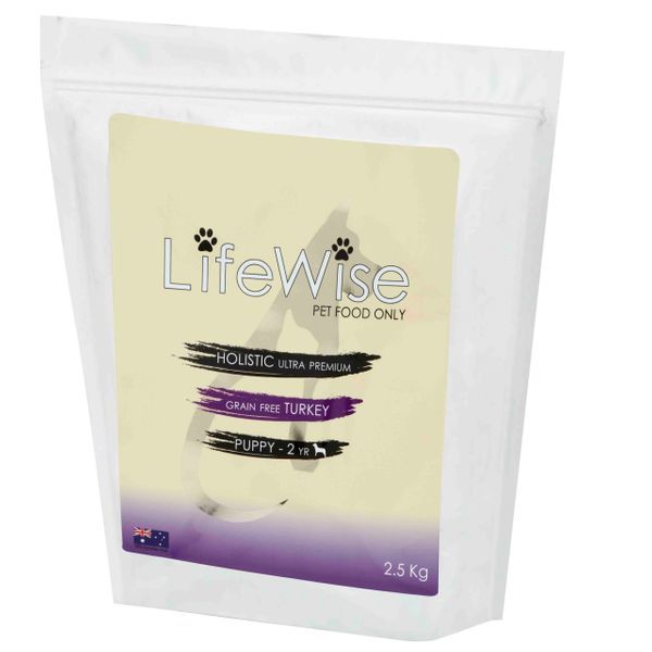 LifeWise Turkey with Lamb for Large Breed Pups 9kg GRAIN FREE