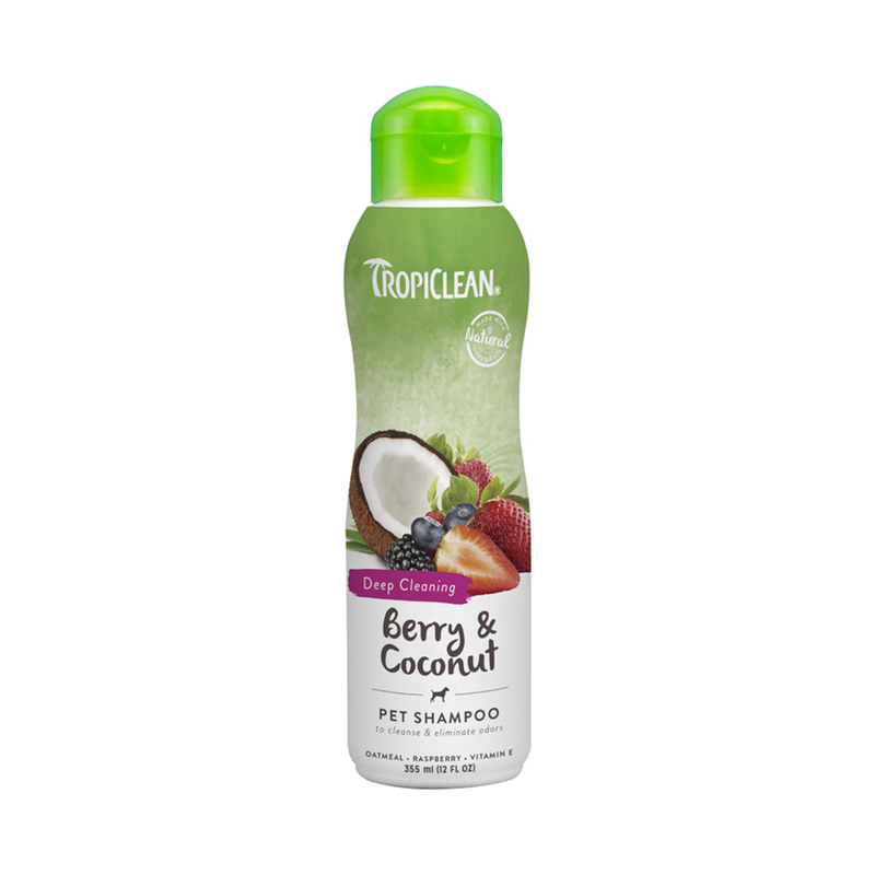 Tropiclean Berry and Coconut Shampoo 355ml