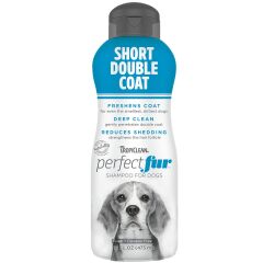 Tropiclean Perfect Fur Short Double Coat Shampoo 473ml