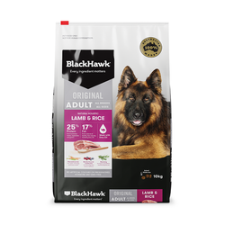 Black Hawk Dry Food Lamb and Rice 10kg