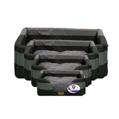 It's Bed Time All Terrain Basket Bed Black/Grey large