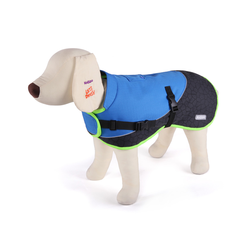 Kazoo Active Two Tone Coat Blue 59.5cm