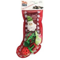 Kitty Play Christmas Stocking 6pack