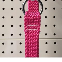 Lead Double Nylon 20mm x 120cm Pink