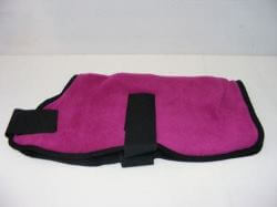 Polar Fleece Dog Coat 20cm Pink