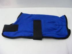 Polar Fleece Dog Coat 25cm Royal Blue