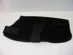 Polar Fleece Dog Coat 60cm Black