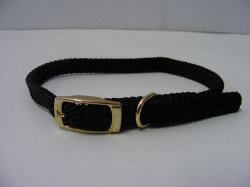 Puppy Collar Nylon Black